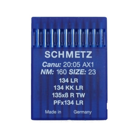 SCHMETZ Leather point industrial sewing machine needles 134LR 135x5 SY1955 DPx5 SIZE 160/23